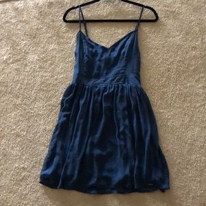 Navy Abercrombie and Fitch dress